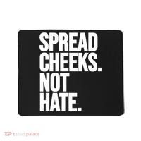 Spread Cheeks Not Hate Funny Gym Fitness And Workout Mousepad thumb 0