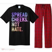 Spread Cheeks Not Hate Funny Pajama Set thumb 0