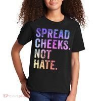 Spread Cheeks Not Hate Funny Kids T-Shirt thumb 2