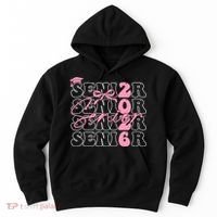 Senior Class Of 2026 Coquette Bow Graduation 26  Hoodie thumb 0