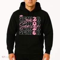 Senior Class Of 2026 Coquette Bow Graduation 26  Hoodie thumb 2