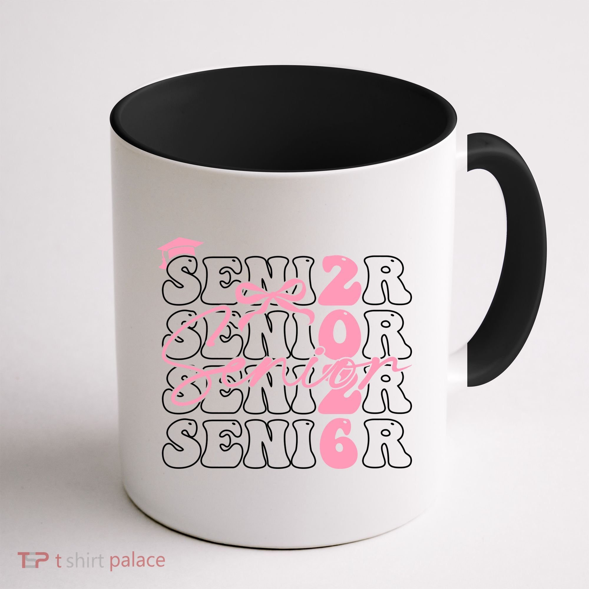 Senior Class Of 2026 Coquette Bow Graduation 26  Coffee Mug