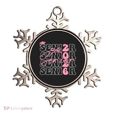 Senior Class Of 2026 Coquette Bow Graduation 26  Ornament