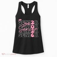 Senior Class Of 2026 Coquette Bow Graduation 26  Women's Tank Top thumb 0