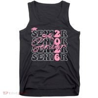 Senior Class Of 2026 Coquette Bow Graduation 26  Tank Top thumb 0