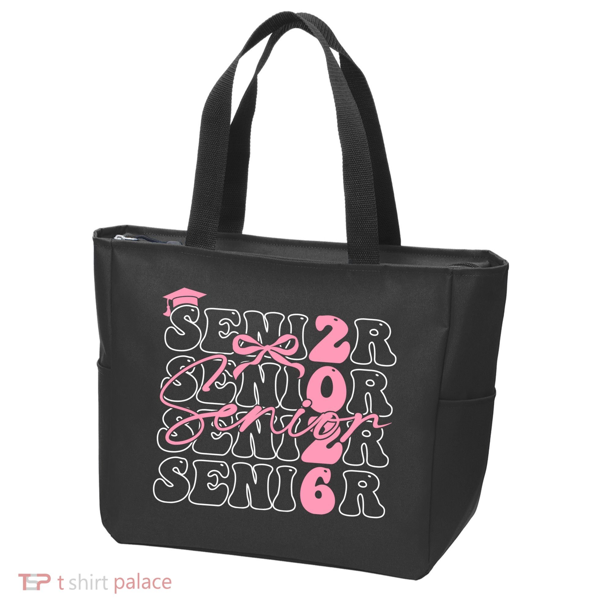 Senior Class Of 2026 Coquette Bow Graduation 26  Tote Bag