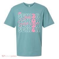 Senior Class Of 2026 Coquette Bow Graduation 26  Sueded Cloud Jersey T-Shirt thumb 0