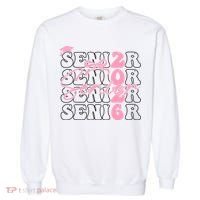 Senior Class Of 2026 Coquette Bow Graduation 26  Garment-Dyed Sweatshirt thumb 0