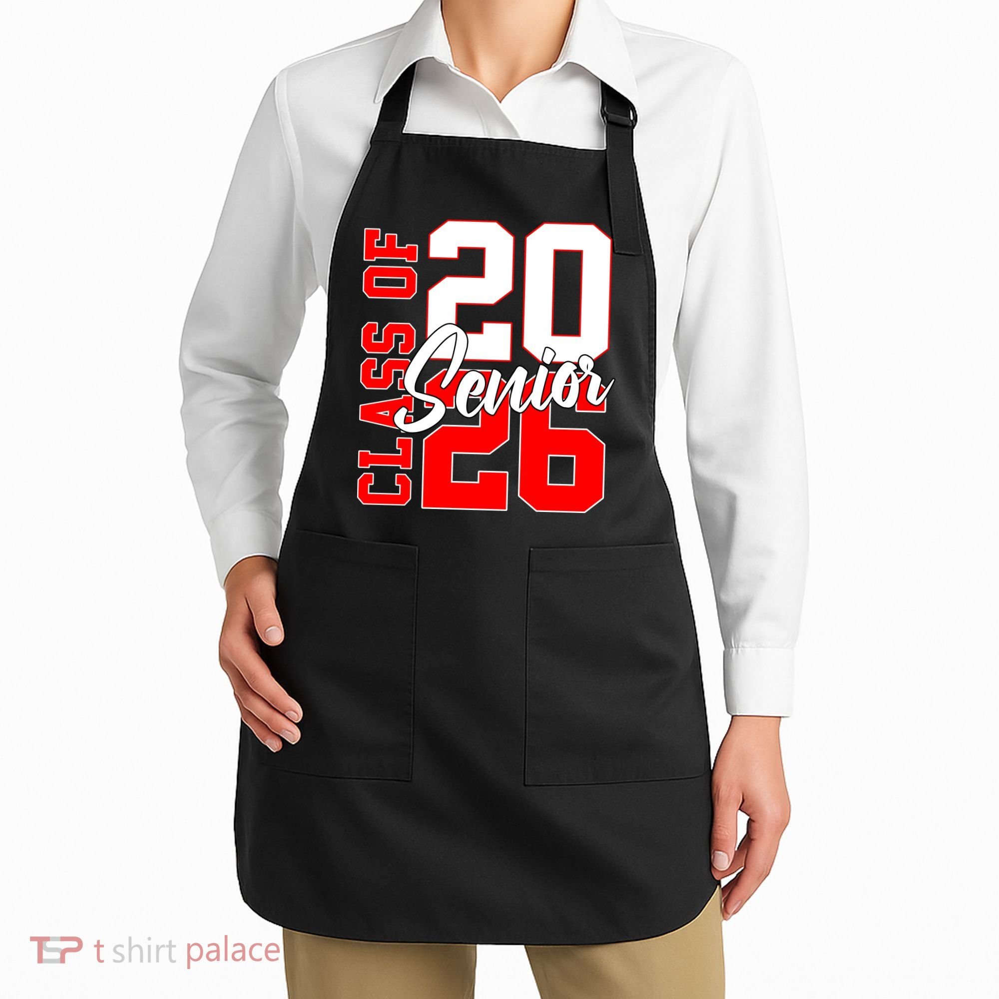 Senior Class Of 2026 Seniors School Graduation Apron