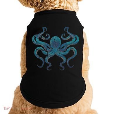 Sea Creature Octopus Aquarium Diving Gift Octopus Doggie Tank