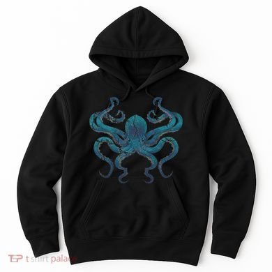 Sea Creature Octopus Aquarium Diving Gift Octopus Hoodie