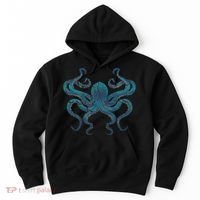 Sea Creature Octopus Aquarium Diving Gift Octopus Hoodie thumb 0
