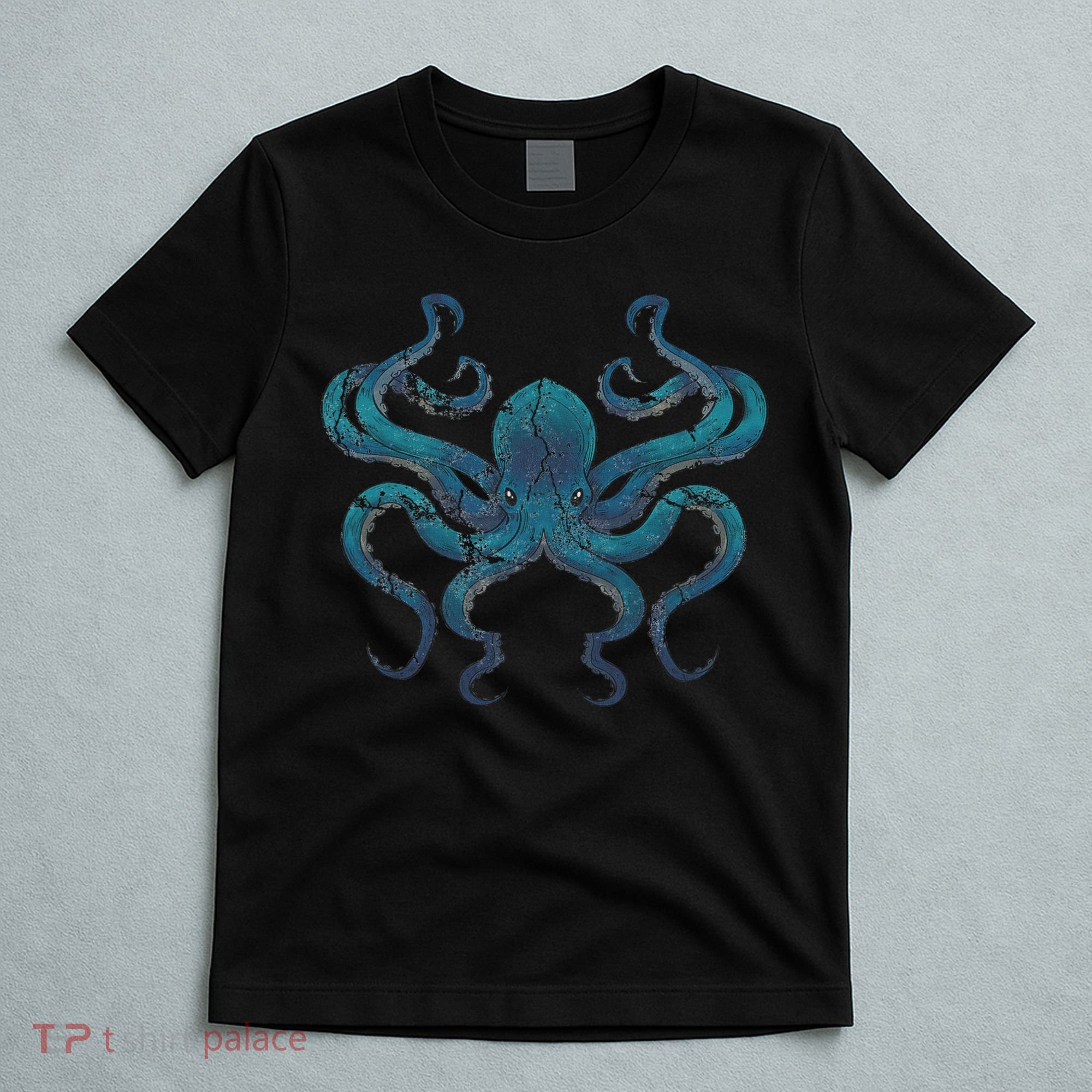 Sea Creature Octopus Aquarium Diving Gift Octopus T-Shirt