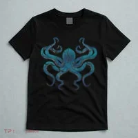 Sea Creature Octopus Aquarium Diving Gift Octopus T-Shirt thumb 5