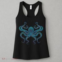 Sea Creature Octopus Aquarium Diving Gift Octopus Women's Tank Top thumb 3
