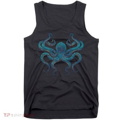 Sea Creature Octopus Aquarium Diving Gift Octopus Tank Top
