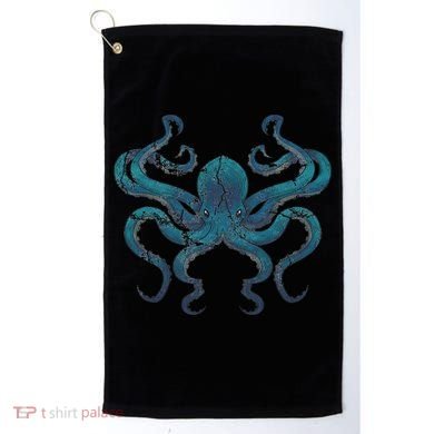 Sea Creature Octopus Aquarium Diving Gift Octopus Golf Towel
