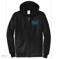 Sea Creature Octopus Aquarium Diving Gift Octopus Full Zip Hoodie thumb 0