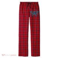 Sea Creature Octopus Aquarium Diving Gift Octopus Men's Flannel Plaid Pajama Pants thumb 0