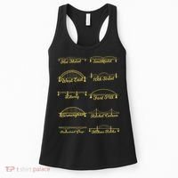 Steel City Of Pittsburgh Bridges 412 Black And Yellow Pgh Women's Tank Top thumb 0