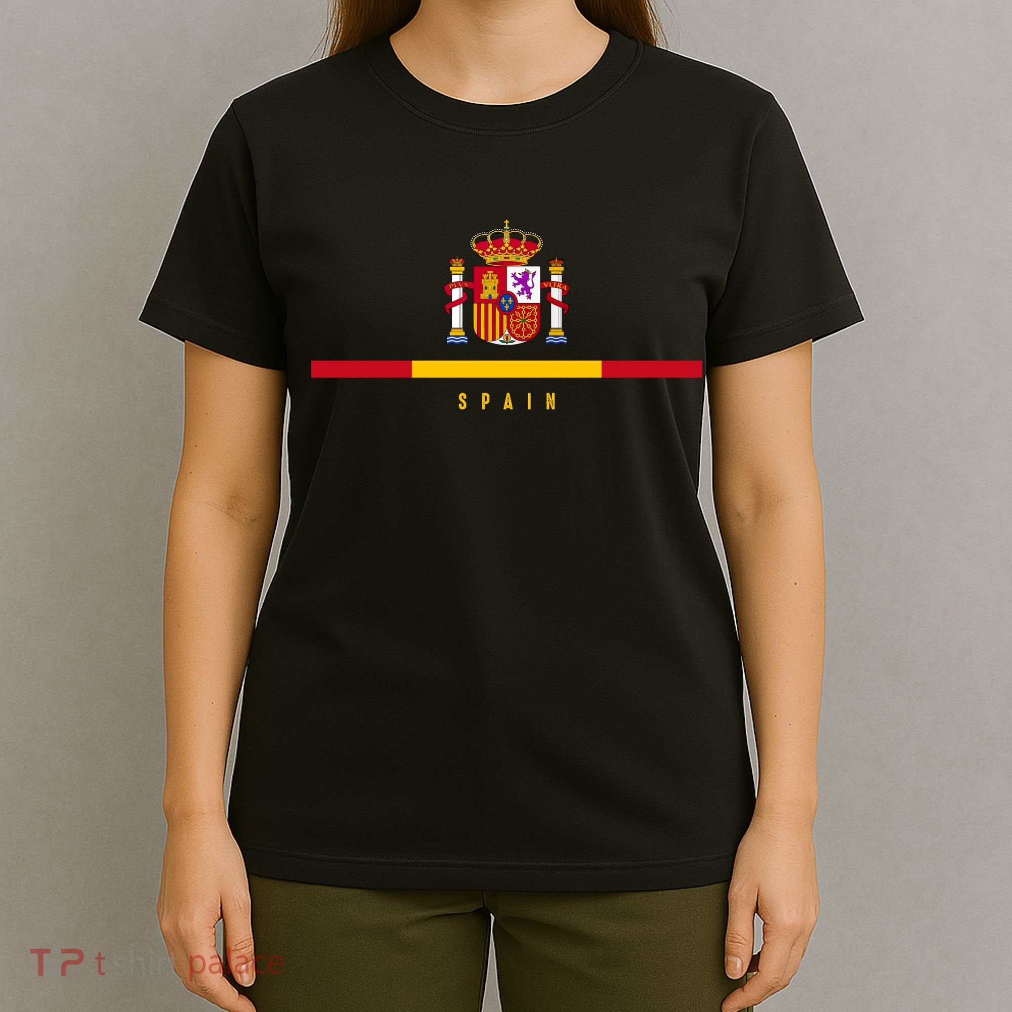 Spanish Coat Of Arms Proud Spain Fan T-Shirt
