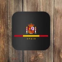 Spanish Coat Of Arms Proud Spain Fan Coaster thumb 0