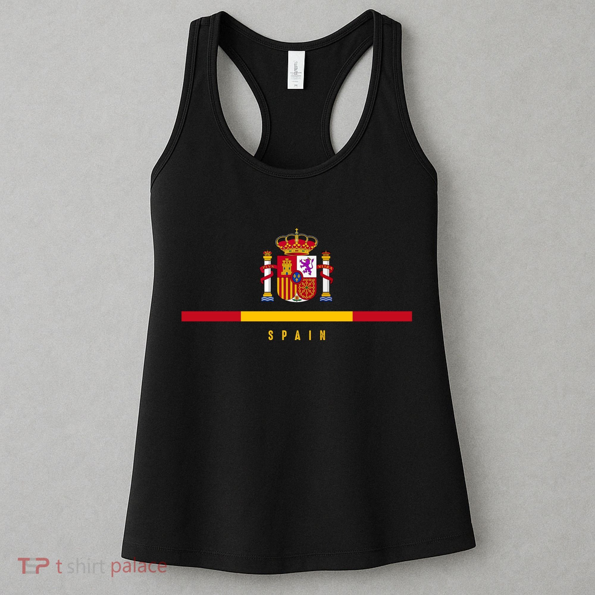 Spanish Coat Of Arms Proud Spain Fan Women's Tank Top