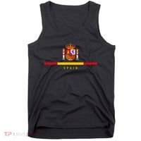 Spanish Coat Of Arms Proud Spain Fan Tank Top thumb 0