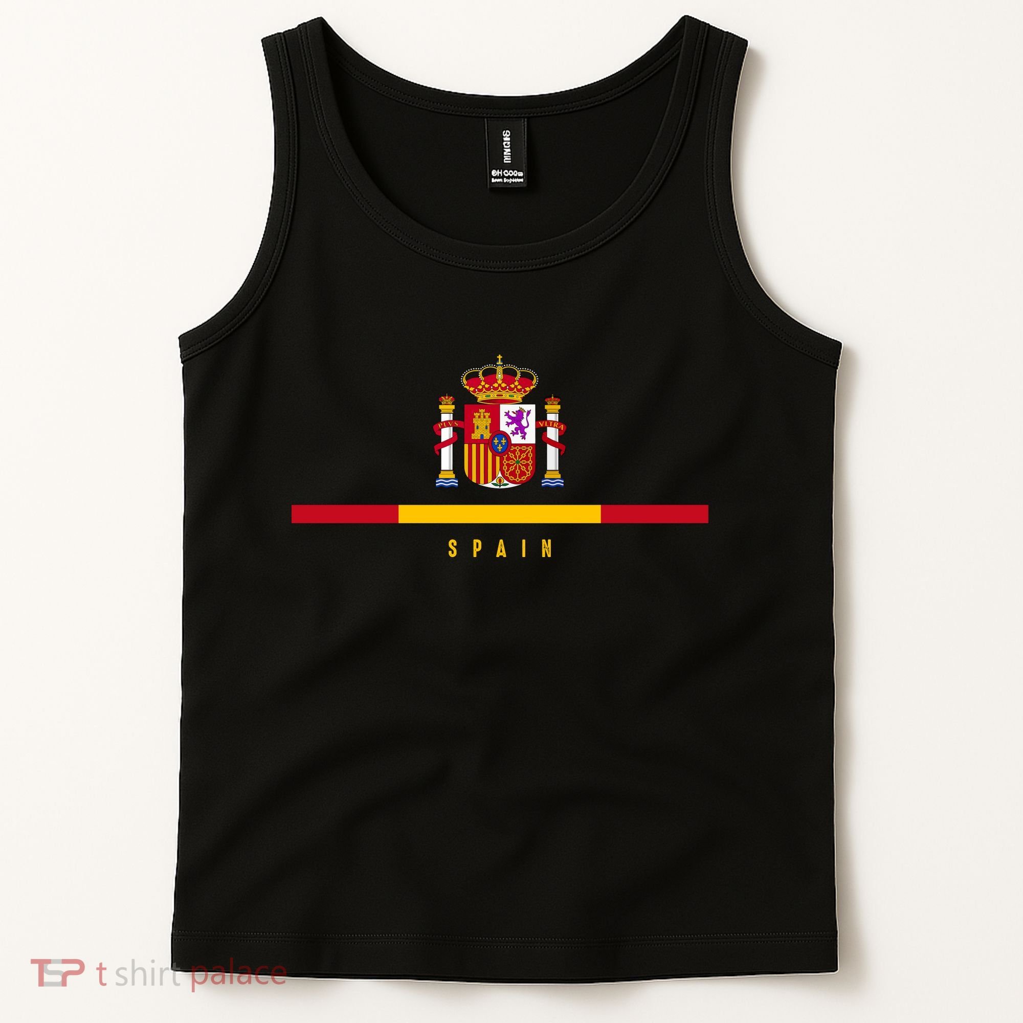 Spanish Coat Of Arms Proud Spain Fan Tank Top