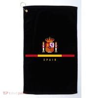 Spanish Coat Of Arms Proud Spain Fan Golf Towel thumb 0