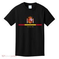 Spanish Coat Of Arms Proud Spain Fan Kids T-Shirt thumb 0