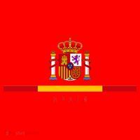 Spanish Coat Of Arms Proud Spain Fan Santa Hat thumb 1