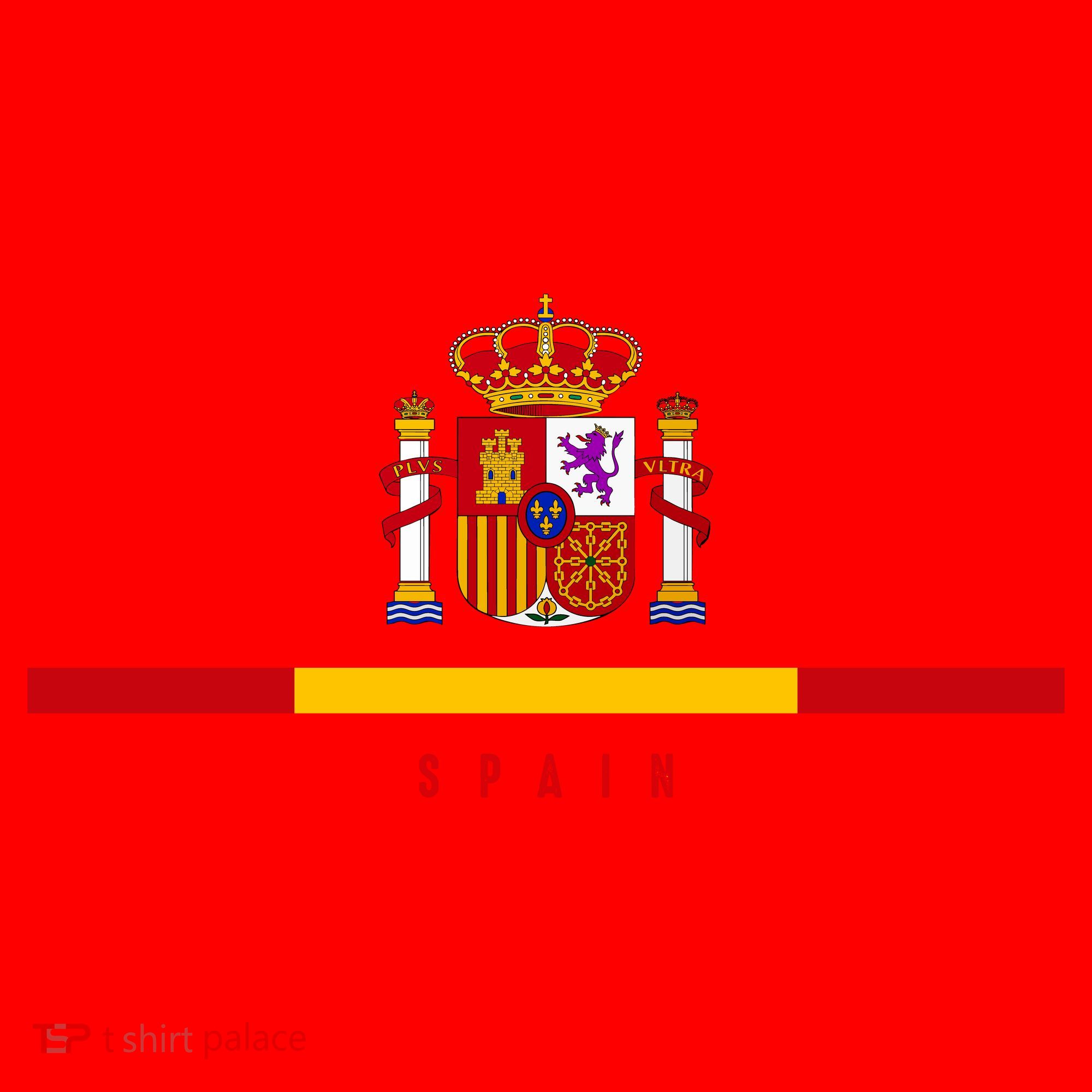 Spanish Coat Of Arms Proud Spain Fan Santa Hat