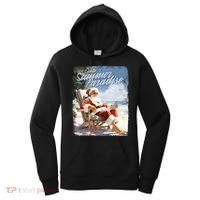 Santa Chillin On The Beach Summer Paradise Women's Hoodie thumb 0