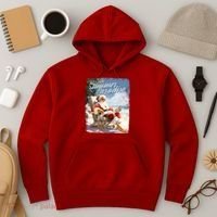 Santa Chillin On The Beach Summer Paradise Hoodie thumb 3