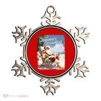 Santa Chillin On The Beach Summer Paradise Ornament thumb 0