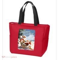 Santa Chillin On The Beach Summer Paradise Tote Bag thumb 3