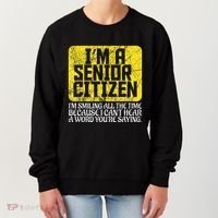 Senior Citizen Old People Hard Of Hearing Elderly Gift Women's Sweatshirt thumb 0