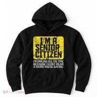 Senior Citizen Old People Hard Of Hearing Elderly Gift Hoodie thumb 0
