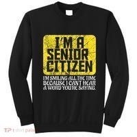 Senior Citizen Old People Hard Of Hearing Elderly Gift Sweatshirt thumb 0