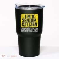 Senior Citizen Old People Hard Of Hearing Elderly Gift Tumbler thumb 0