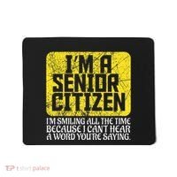 Senior Citizen Old People Hard Of Hearing Elderly Gift Mousepad thumb 0