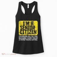 Senior Citizen Old People Hard Of Hearing Elderly Gift Women's Tank Top thumb 0
