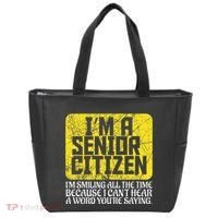 Senior Citizen Old People Hard Of Hearing Elderly Gift Tote Bag thumb 0