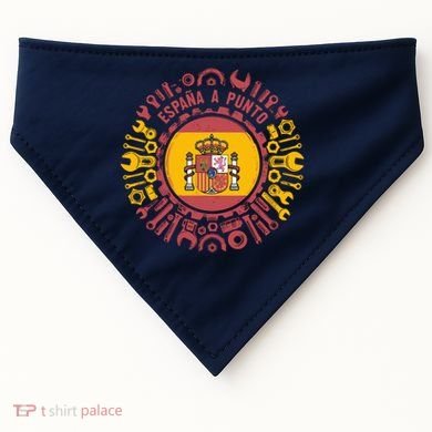 Spanish Coat Of Arms With Tools USA-Made Doggie Bandana