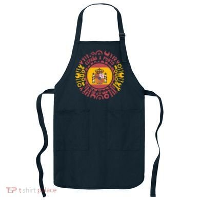 Spanish Coat Of Arms With Tools Apron