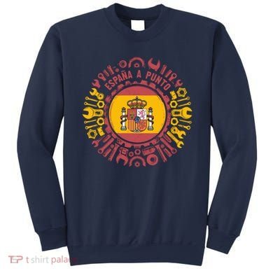 Spanish Coat Of Arms With Tools Sweatshirt