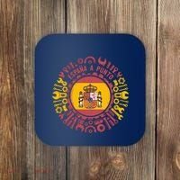 Spanish Coat Of Arms With Tools Coaster thumb 0