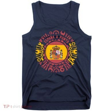 Spanish Coat Of Arms With Tools Tank Top