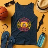 Spanish Coat Of Arms With Tools Tank Top thumb 4